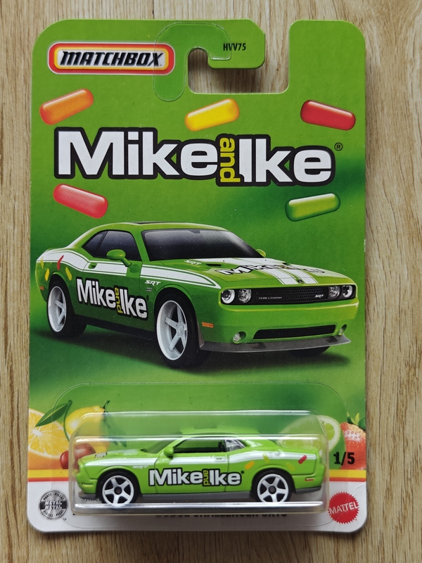 Matchbox 2026 Candy Series, Dodge Challenger Srt8, American Version