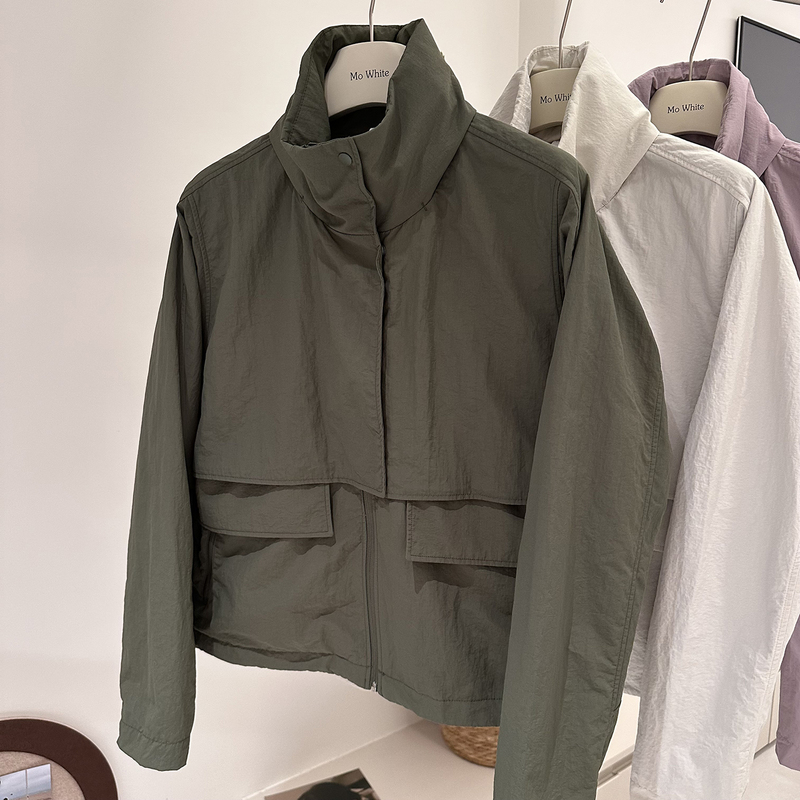 Different from the Market~Lu Brand Original High-Quality Softshell Jacket, Three-Proof Workwear Casual Windbreaker Jacket for Women