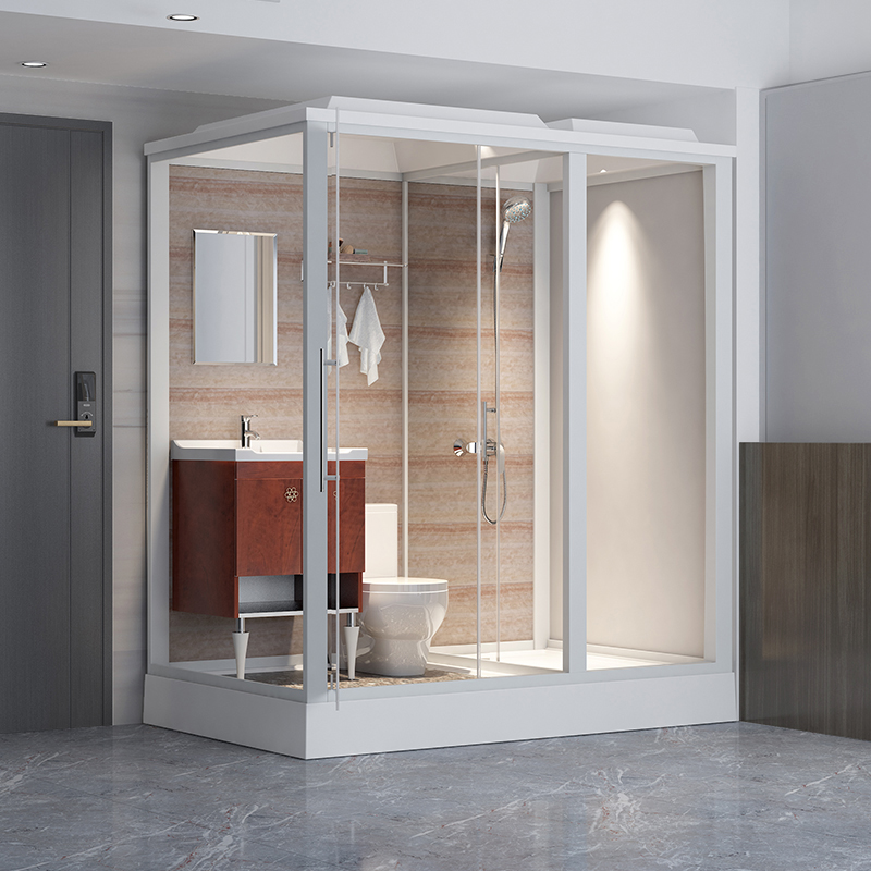 Overall shower room bathroom toilet integrated bathroom mobile integrated home hotel dry and wet separation bath room