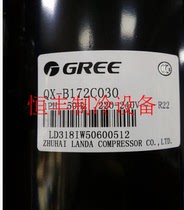 New original Gree air conditioning compressor TOSOT Zhuhai Lingda QX-17 QX-B172C030G