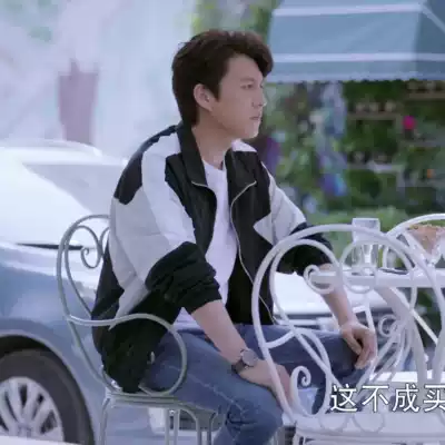 If the years can turn back, Jin Dong Bai Zhiyong same jacket trend loose Joker black and white jacket