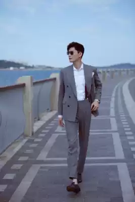 Dear inn Zhang Han, the same suit suit overbearing president casual business suit jacket casual pants male
