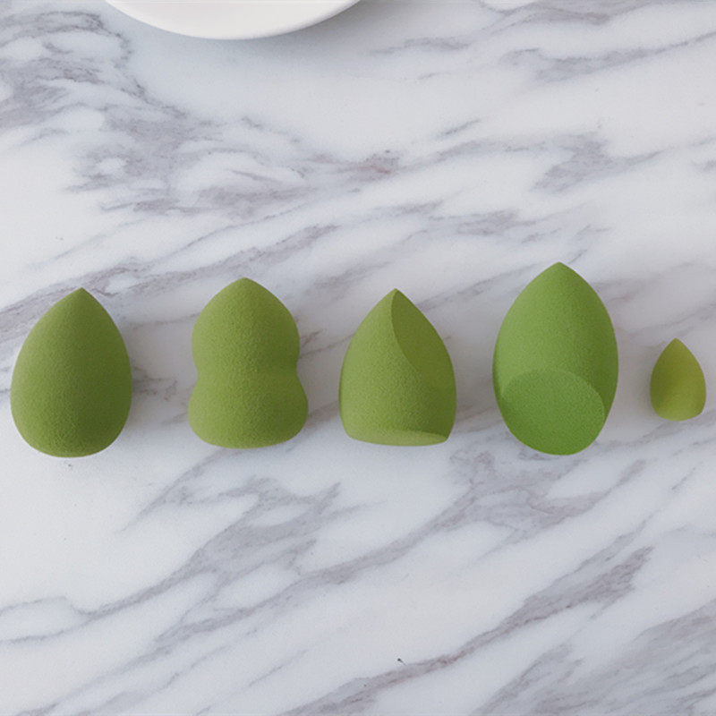 Giant Soft Matcha Beauty Egg Makeup Sponge Egg Powder Puff Foundation Liquid BBCC Cream Makeup Sponge Becomes Larger When It Meets Water
