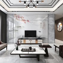 3d light and luxurious buttoned board TV background wall Wood fiber integrated wall panel Living room Film and TV wall Decorative Wall Panel Atmosphere