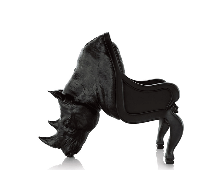 JuLanMake thiết kế ban đầu đồ nội thất ghế tê giác Rhino CHAIR ghế ngồi hình con vật FRP - Đồ nội thất thiết kế ghế nằm