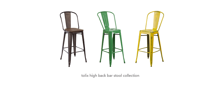 JuLanMake phong cách công nghiệp Đồ nội thất thiết kế sáng tạo TOLIX MINI STOOL mini retro bar ngắn - Giải trí / Bar / KTV