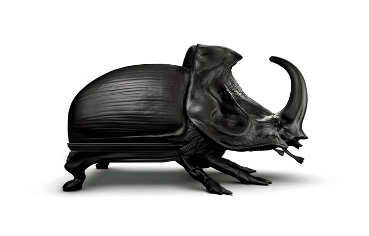 JuLanMake thiết kế ban đầu đồ nội thất BEETLE CHAIR bọ cánh cứng FRP ghế tựa sáng tạo - Đồ nội thất thiết kế ghế giường