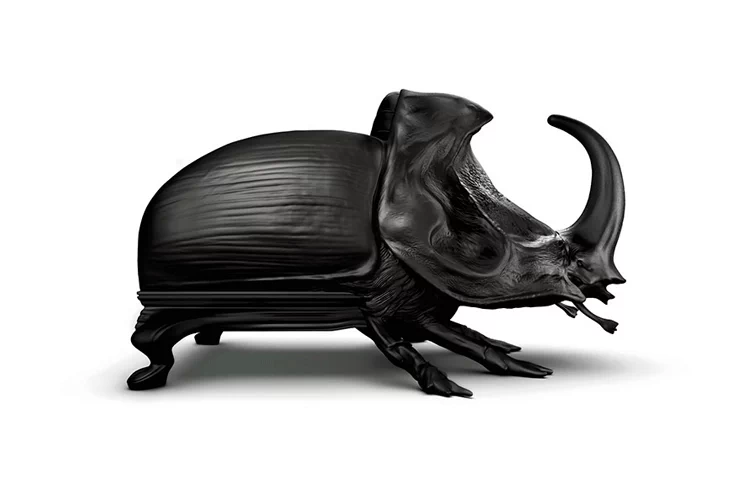 JuLanMake thiết kế ban đầu đồ nội thất BEETLE CHAIR bọ cánh cứng FRP ghế tựa sáng tạo - Đồ nội thất thiết kế ghế ăn