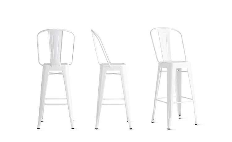 JuLanMake thiết kế nội thất theo phong cách công nghiệp TOLIX CAO BACK BAR STOOL thanh phân - Giải trí / Bar / KTV