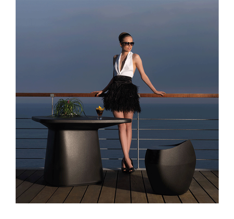 JuLanMake thiết kế nội thất sáng tạo MOMA CHAIR nhập khẩu FRP hướng biển hồ bơi biệt thự phân - Đồ nội thất thiết kế ghế xếp