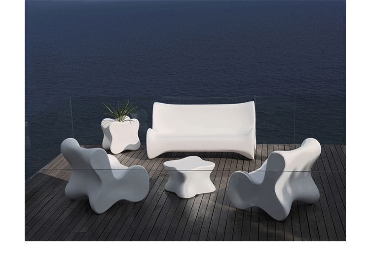 JuLanMake thiết kế nội thất sáng tạo DOUX LOUNGE CHAIR ghế phòng chờ người yêu sofa ngoài trời - Đồ nội thất thiết kế ghế sofa đơn