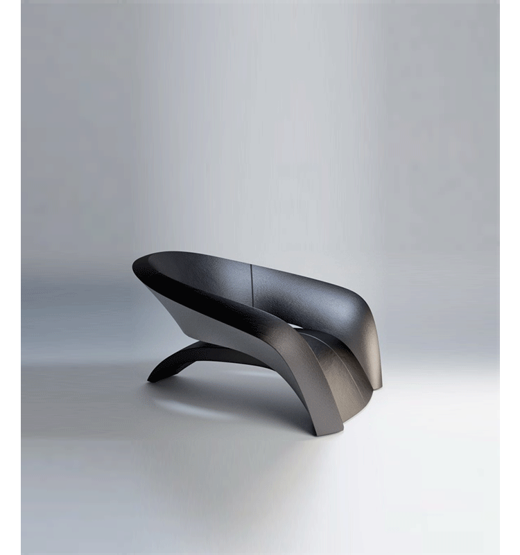 JuLanMake thiết kế nội thất sáng tạo YELLEER ARMCHAIR nhập khẩu ghế giải trí hình FRP - Đồ nội thất thiết kế sofa văng