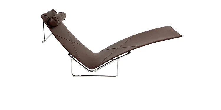 JuLanMake thiết kế nội thất PK24 CHAISE LONGUE CHAIR ghế da nhập khẩu - Đồ nội thất thiết kế ghế văn phòng