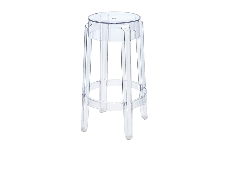JuLanMake thiết kế nội thất CHARLES GHOST STOOL Charles Ghost Stool Thanh nhựa - Giải trí / Bar / KTV
