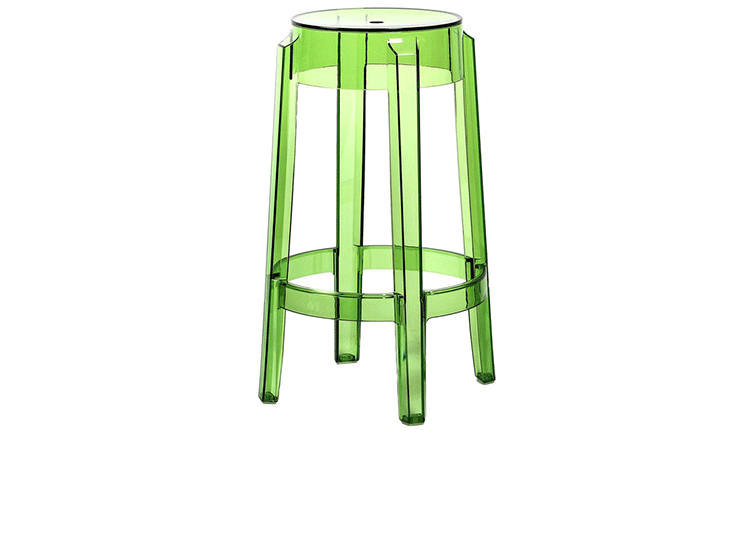 JuLanMake thiết kế nội thất CHARLES GHOST STOOL Charles Ghost Stool Thanh nhựa - Giải trí / Bar / KTV