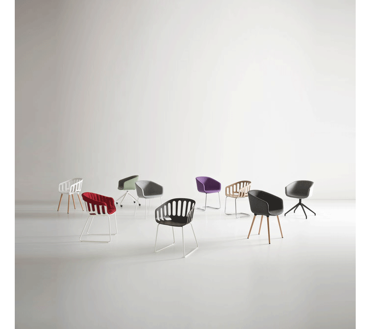 JuLanMake thiết kế nội thất BASKET CHAIR giỏ ghế Nhập khẩu đai vải ròng rọc ghế giải trí - Đồ nội thất thiết kế ghế văn phòng