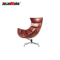 JuLanMake thiết kế sáng tạo đồ nội thất LOUNGE CHAIR cong cong nhập khẩu ghế da giải trí - Đồ nội thất thiết kế sô pha gỗ