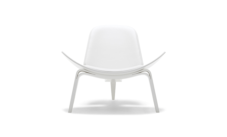 JuLanMake thiết kế nội thất SHELL CHAIR vỏ tam giác cong cong cong gỗ nụ cười ghế máy bay - Đồ nội thất thiết kế ghế sofa giường