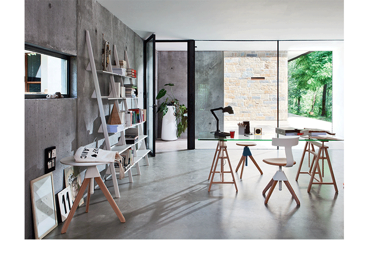 JuLanMake thiết kế nội thất cổ điển TOM - JERRY STOOL vẽ studio giải trí thanh phân - Giải trí / Bar / KTV