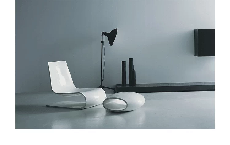 JuLanMake thiết kế nội thất sáng tạo NOUVELLE VAGUE CHAIR ghế sóng mới FRP - Đồ nội thất thiết kế