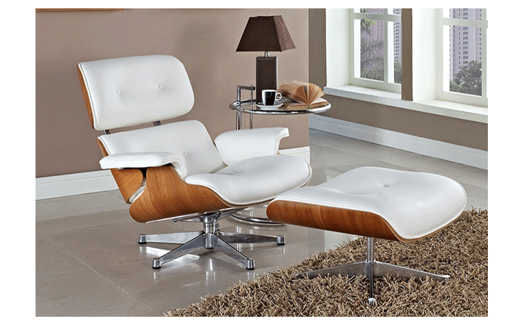 JuLanMake thiết kế nội thất eames ghế phòng chờ và ottoman - Đồ nội thất thiết kế ghế sopha