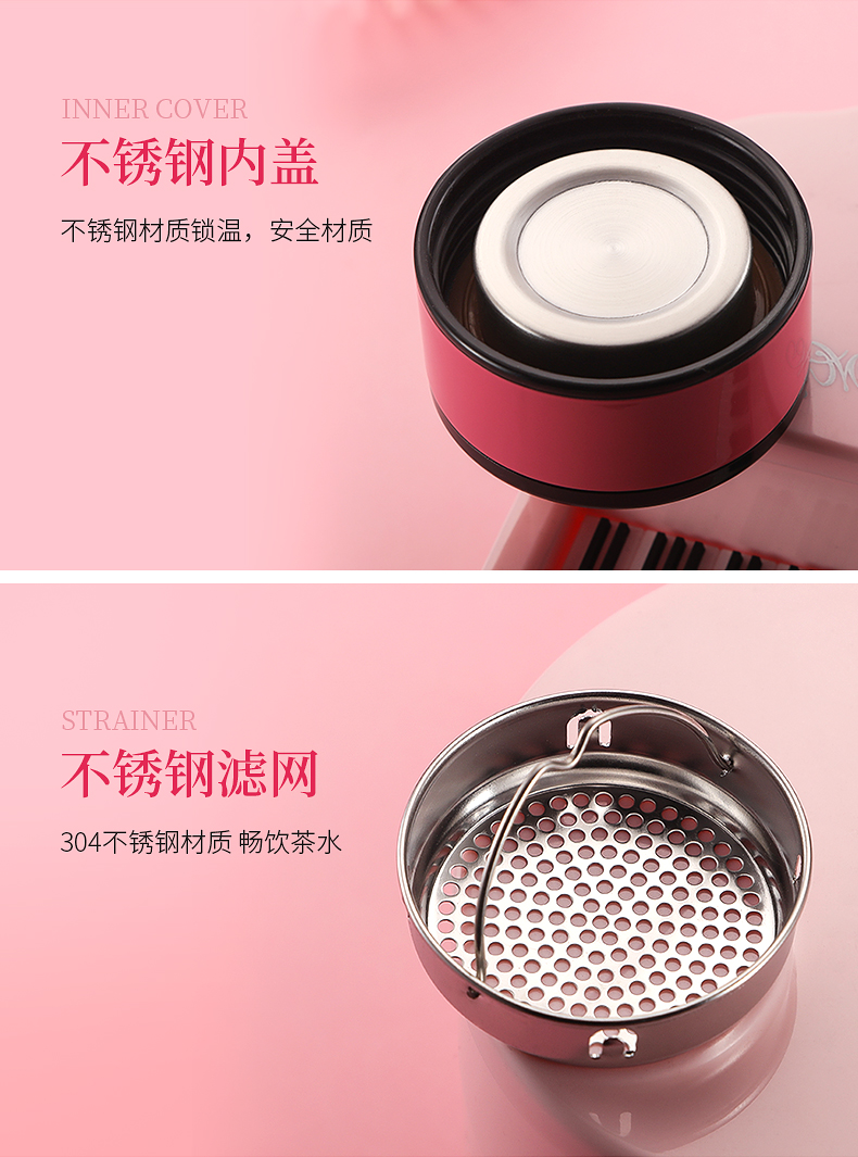Shimizu ly thủy tinh hai lớp mới ly trà hoa ly SHIMIZU sáng tạo thời trang 240ml - Tách bình nước thủy tinh
