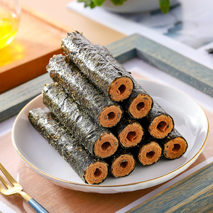 多比伦嗨爆肉松海苔卷罐装即食紫菜网红零食