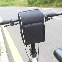Folding bicycle front bag driving electric car scooter extra large hanging bag large capacity front bag handlebar bag