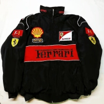 Spring and Autumn F1 Racing Suit Thin Single Jacket Windbreaker American Motorcycle Jacket Windproof Motorcycle Riding Suit Retro Men