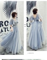 Blue New Version of Long D Butterfly рукав Бесплатный аренда платки