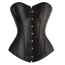 European and American satin palace corset waist clip vest British recovery corset underwear outer wear body shaping clothing