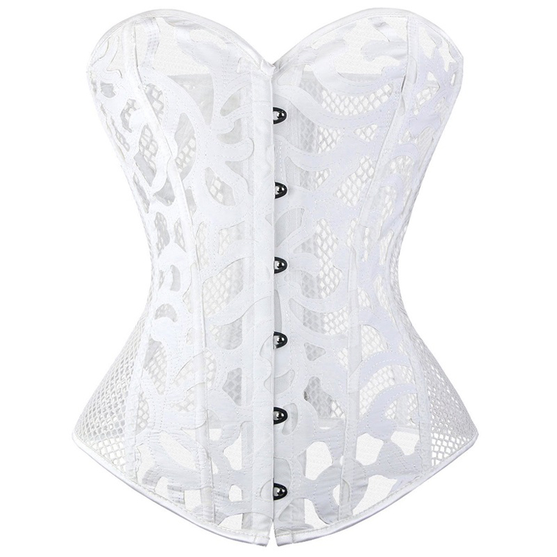 Thở gợi cảm ren siêu mỏng eo mỏng cơ thể bó sát corset dài phần áo dài đai gen bụng giảm mỡ