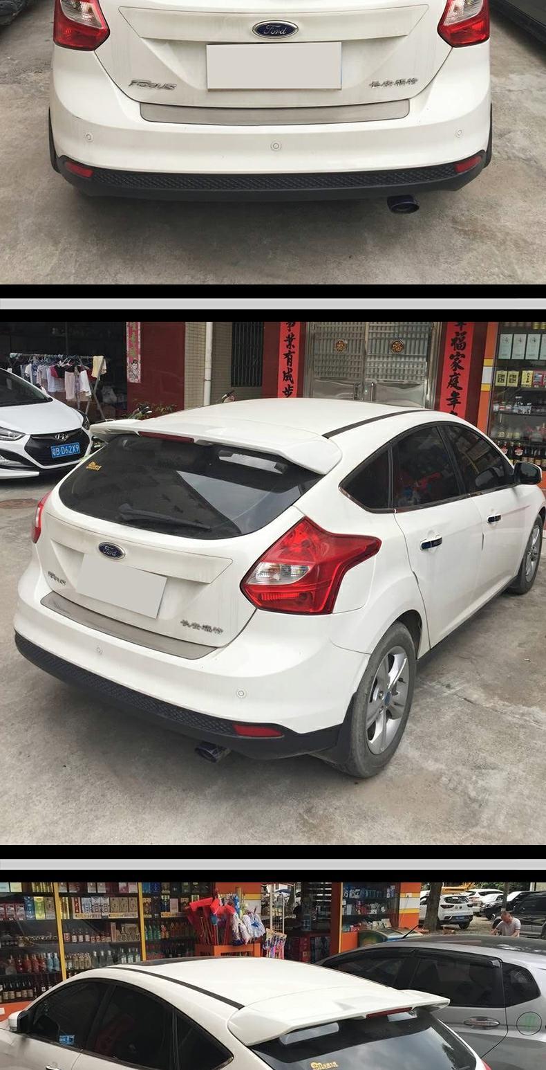 Dành riêng cho 12-18 đuôi Fox mới Ford Focus hatchback sửa đổi cánh trên ST cánh cố định bằng sơn - Sopida trên đuôi cá xe hơi