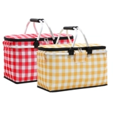 Складной термос для пикника для кемпинга, портативная корзина, популярно в интернете