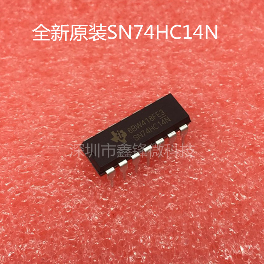SN74HC14N SN74HC14N 74HC14N 74HC14 74HC14 DIP-14 straight-plug high-speed CMOS devices brand new original
