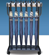 Umbrella stand with lock 6 12 18 24 36 household umbrella storage place hotel lobby unit umbrella stand