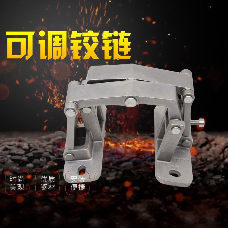 Factory customized armored door heavy hinge stone door hidden hinge 180 degree thick door hinge special shape 200KG