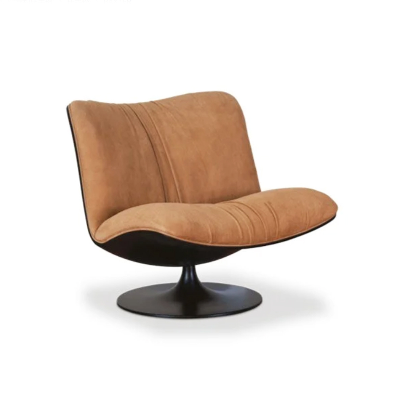 Italian designer Marilyn Armchair household library restaurant worn skin casual chair hotel chair