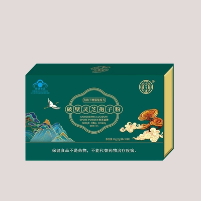 总三萜16三秀呈祥破壁灵芝孢子粉官方旗舰店正品泰山赤灵芝袍子粉