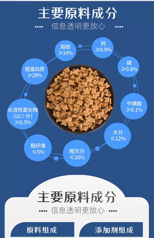 Thức ăn cho mèo dành cho mèo trước kỳ kinh nguyệt F Thức ăn cho mèo dành cho người lớn Thức ăn ghim dành cho mèo con 500g Gói dùng thử - Cat Staples