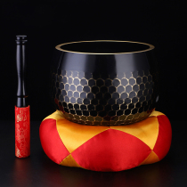 Bronze chime black pedicure bowl led out of Buddha Sound Bowl Taiwan bronze Keio Buddhist temple Buddhist Bowl Meng Buddhism Supplies