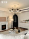 French Retro Style Living Room Chandelier, South Asian Style Vintage Bedroom Chandelier, Modern Handmade Ceramic Dining Room Starlight Chandelier