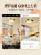 French Mid-Century Style Bedroom Ceiling Lamp 2025 New Creative Cream Flower Lamp New Chinese Style Living Room Main Light