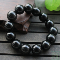 Natural obsidian handball bracelet bracelets for men and women jewelry Joker gift men and women bracelet Crystal Jade