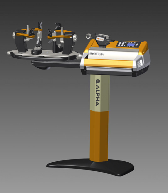 Alfa's new X - T81 network feather dual use synchronous rack to shoot computer wiring machine ALPHA pull machine