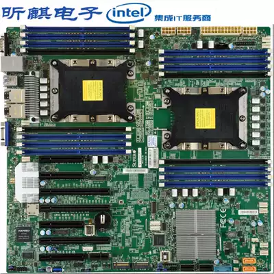 Ultramicro X11DPH-I C621 chipset server motherboard supports LGA3647 ES without CPU