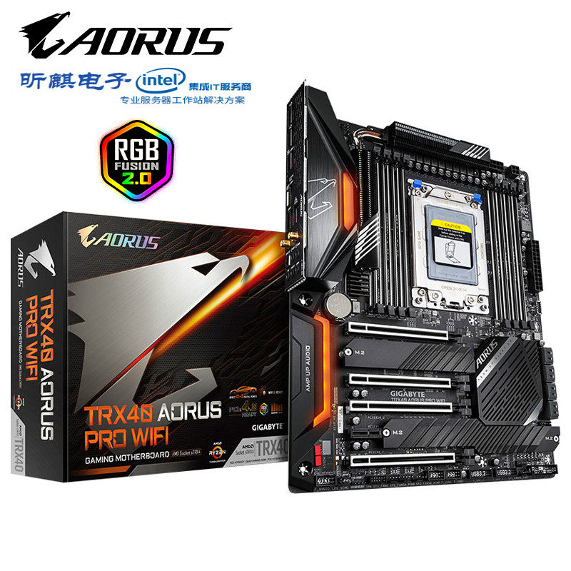 Gigabyte technology TRX40 AORUS PRO WIFI electric race specialist motherboard AMD sTRX4 connector