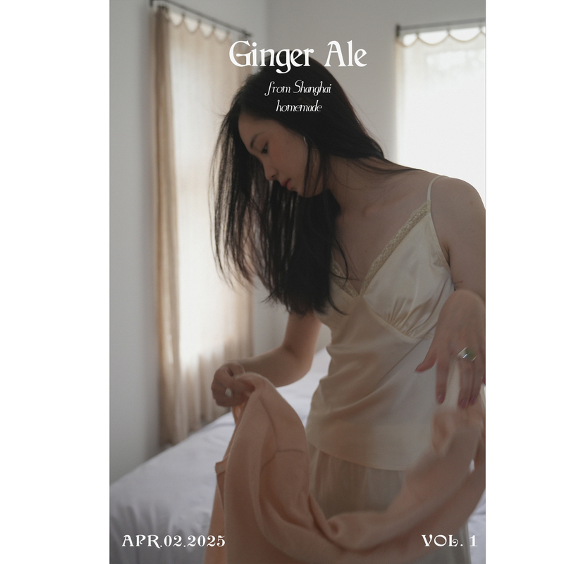Ginger Ale Collection of Silk Accessories: Bra/Bralette/Lingerie/Panties