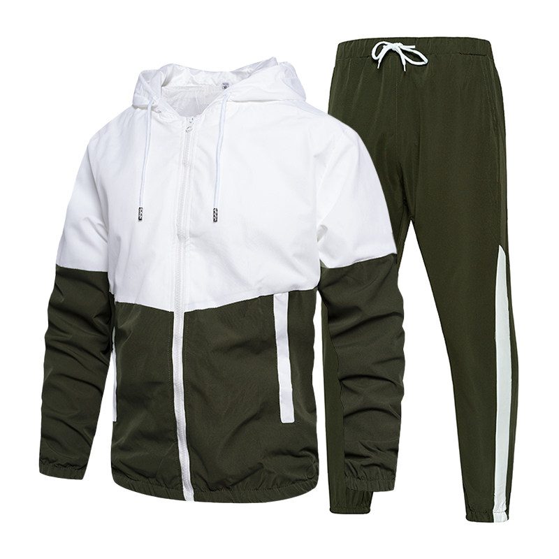 товар из китая r jackets+pants 2 piece sets hip hop running sports suit 5xl OTHER