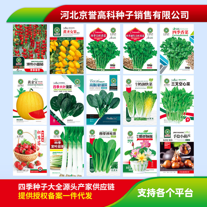 Seeds, Seasonal Vegetables, Radishes, Beans, and Other Seeds